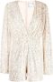 In The Mood For Love Playsuit met pailletten Zilver - Thumbnail 1