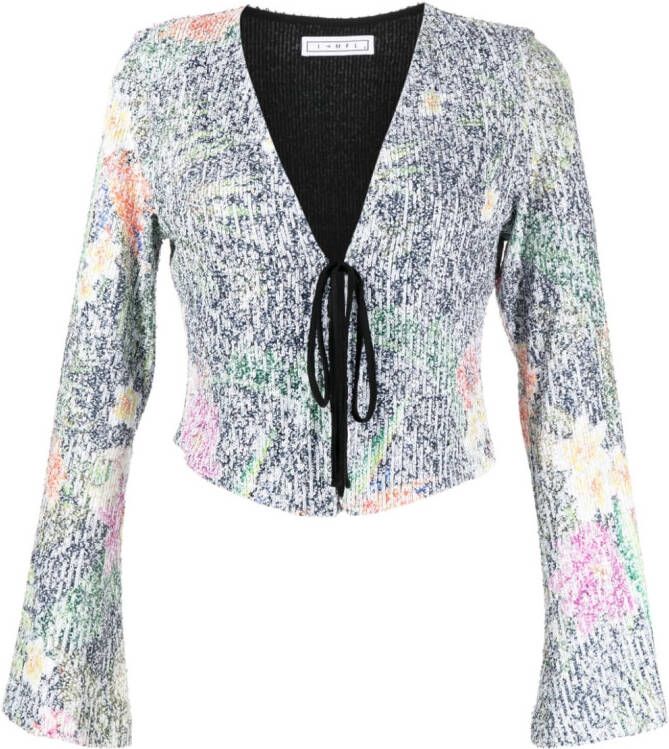 In The Mood For Love Top met pailletten Veelkleurig