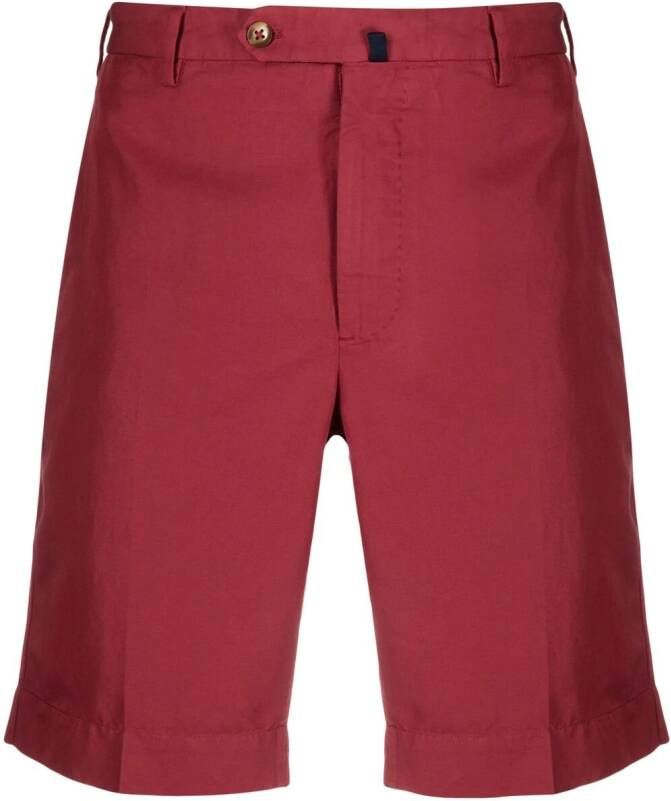 Incotex Chino shorts Rood