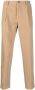 Incotex Broek met geplooid detail Beige - Thumbnail 1
