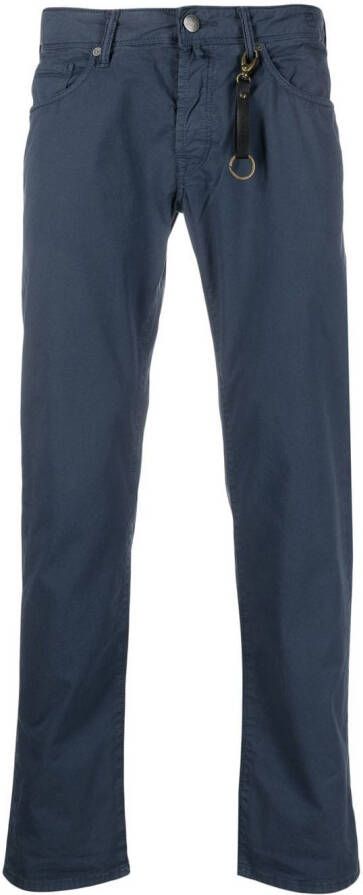 Incotex Slim-fit broek Blauw