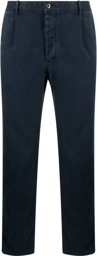Incotex Slim-fit chino Blauw