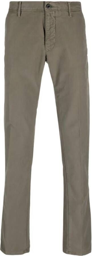 Incotex Slim-fit chino Groen