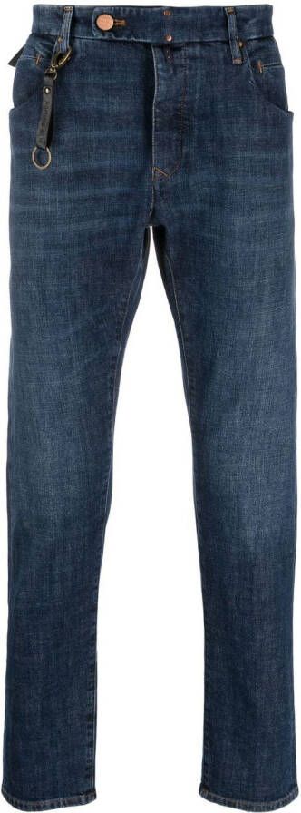 Incotex Slim-fit jeans Blauw