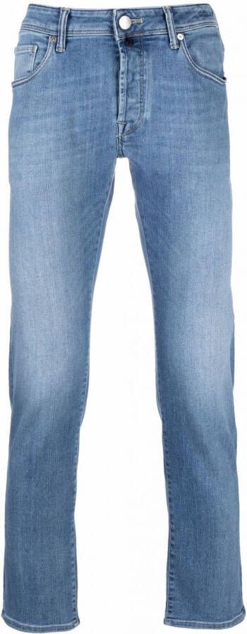 Incotex Slim-fit jeans Blauw