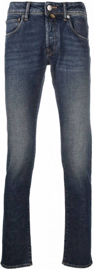 Incotex Slim-fit jeans Blauw