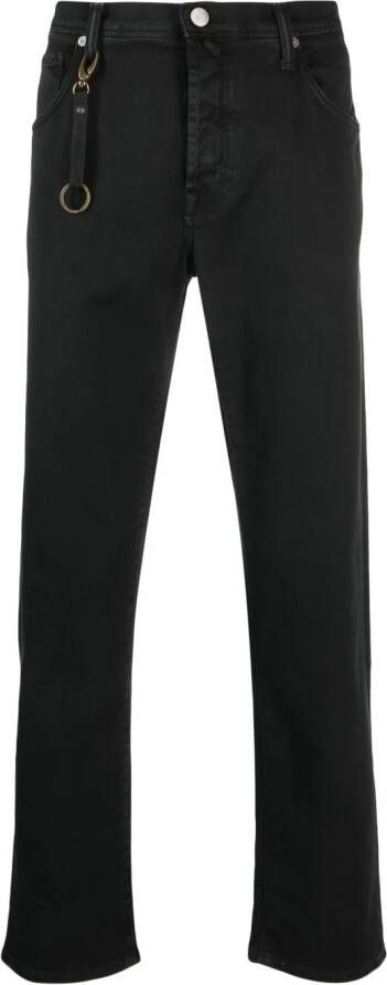 Incotex Slim-fit jeans Zwart