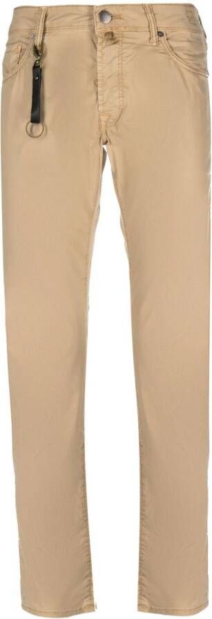 Incotex Straight broek Beige