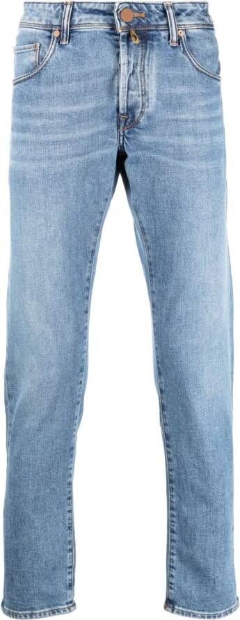 Incotex Straight jeans Blauw