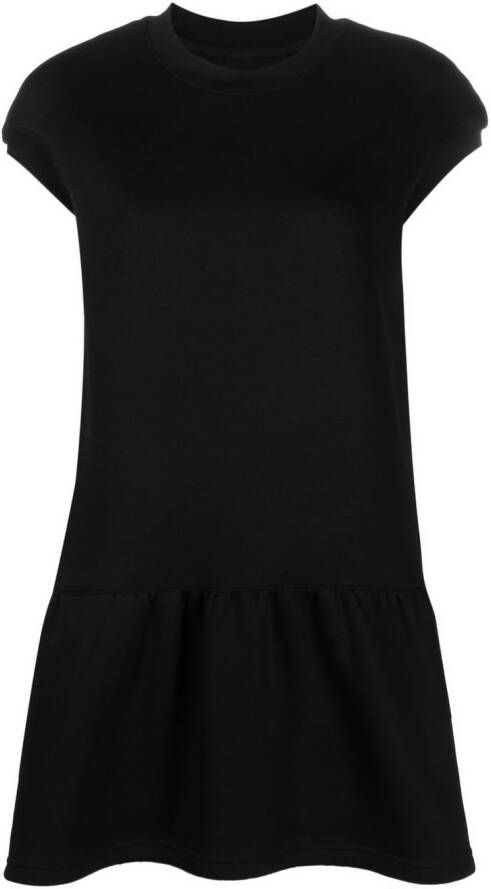 Ioana Ciolacu Mini-jurk met korte mouwen Zwart