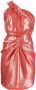 IRO Asymmetrische jurk Roze - Thumbnail 1