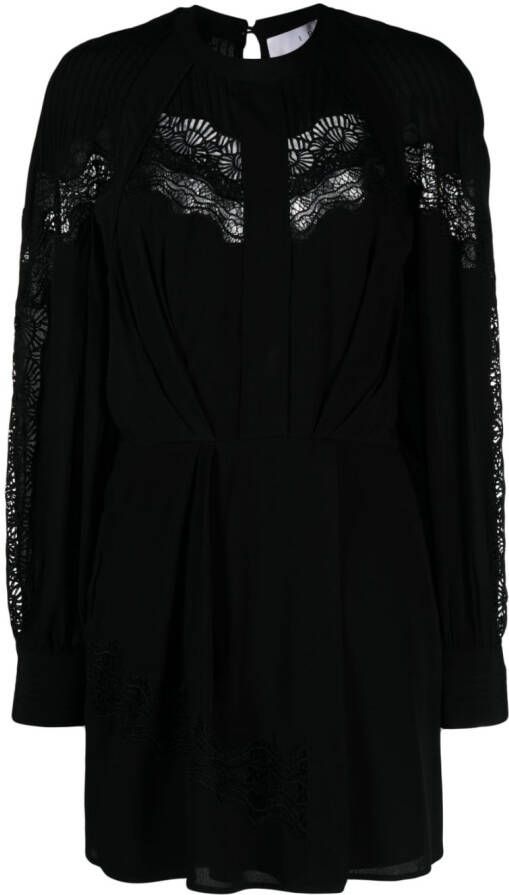 IRO Kanten jurk Zwart