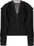 IRO Blouse met kanten detail Zwart - Thumbnail 1