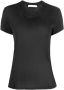 IRO T-shirt met kapmouwen Zwart - Thumbnail 1
