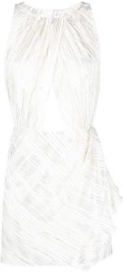 IRO Uitgesneden mini-jurk Wit