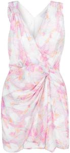 IRO Mini-jurk met print Roze