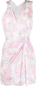 IRO Mini-jurk met print Roze