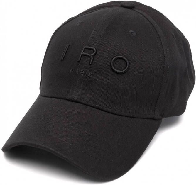 IRO Pet met geborduurd logo Zwart