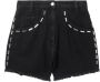 IRO High waist shorts Zwart - Thumbnail 1