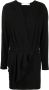 IRO Jersey mini-jurk Zwart - Thumbnail 1