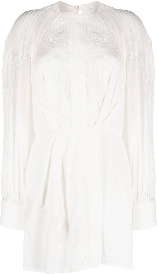 IRO Mini-jurk met kant Wit