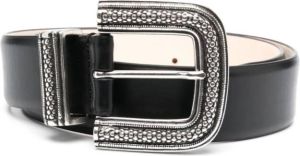 IRO Leren riem Zwart