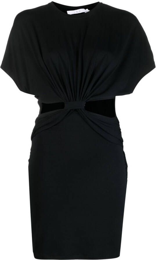 IRO Mini-jurk met uitgesneden detail Zwart