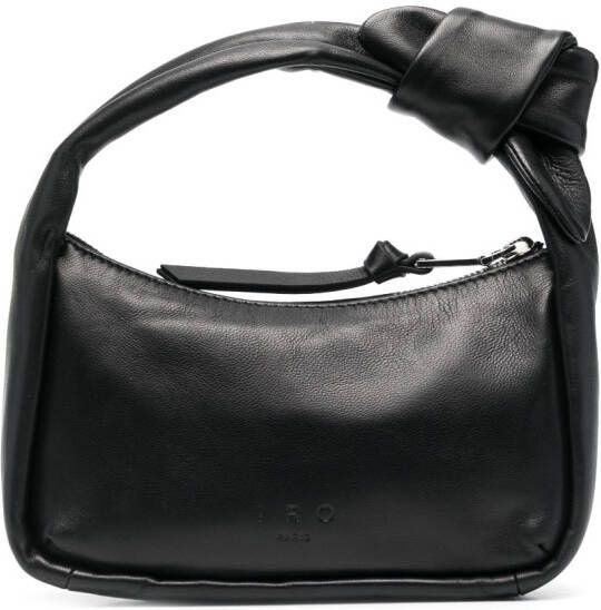 IRO Noue Baby leren tas Zwart