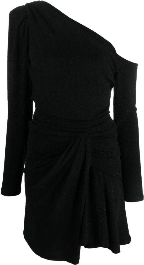 IRO Asymmetrische jurk Zwart