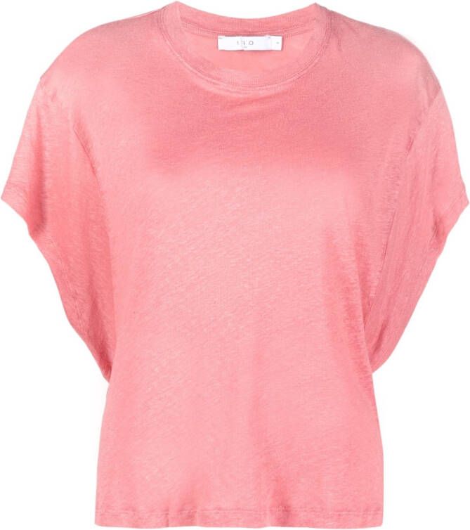 IRO T-shirt met korte mouwen Roze