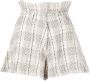 IRO Shorts met paperbag taille Beige - Thumbnail 1