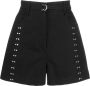 IRO Shorts met studs Zwart - Thumbnail 1