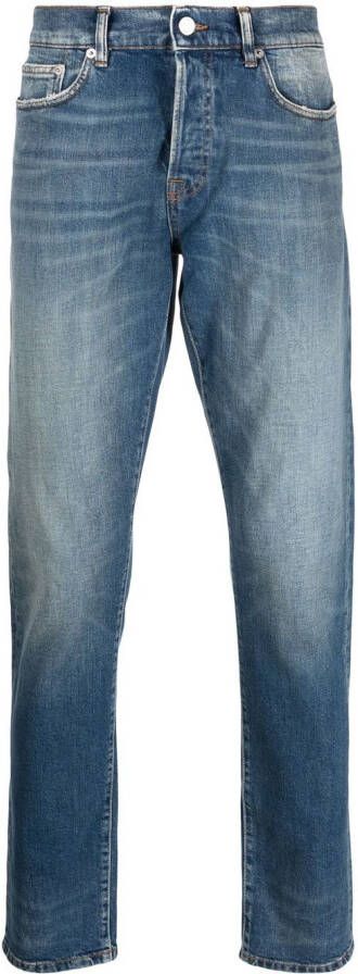 IRO Jeans met toelopende pijpen Blauw