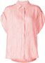 IRO Tweed blouse Roze - Thumbnail 1