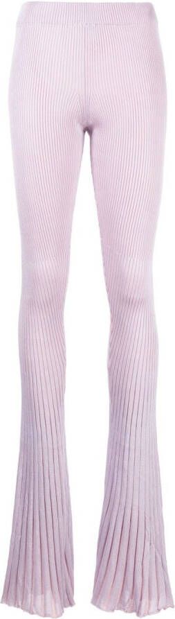 Isa Boulder Flared broek Paars