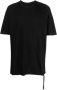 Isaac Sellam Experience T-shirt met logopatch Zwart - Thumbnail 1