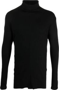 Isaac Sellam Experience Sweater met hoge hals Zwart
