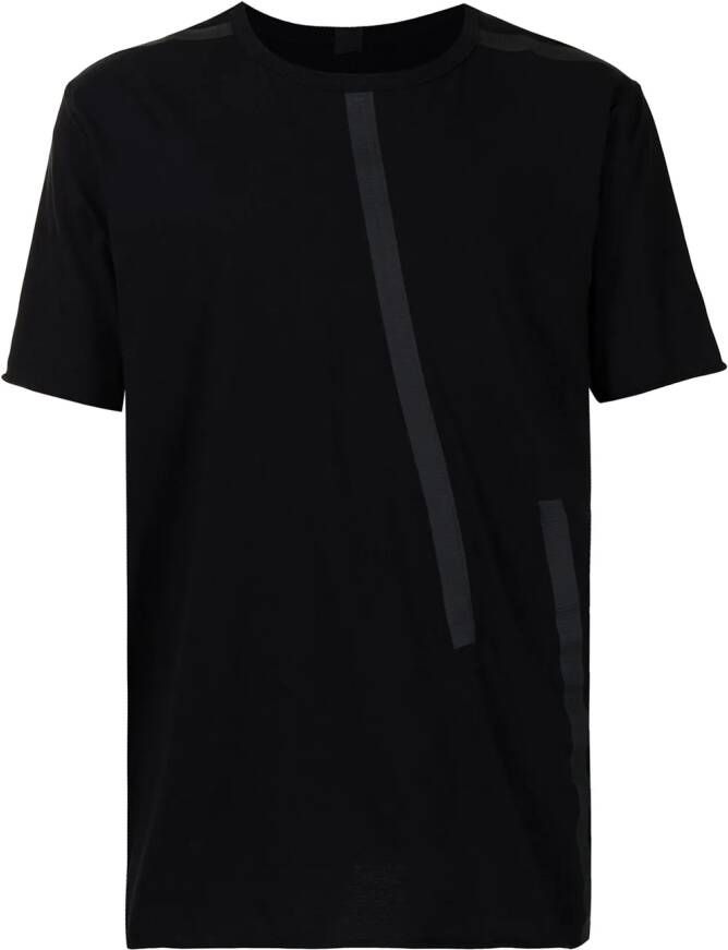 Isaac Sellam Experience T-shirt met banddetail Zwart