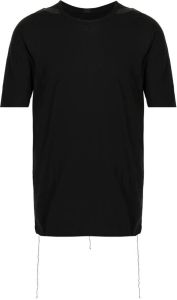 Isaac Sellam Experience T-shirt met banddetail Zwart