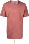 Isaac Sellam Experience Verwassen T-shirt Rood - Thumbnail 1