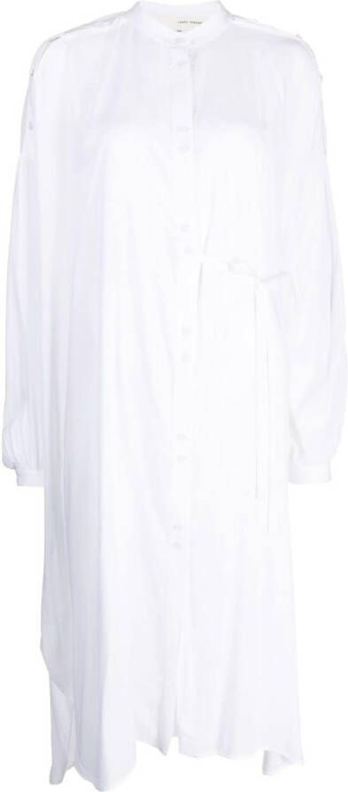 Isabel Benenato Midi-jurk Wit