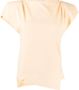 ISABEL MARANT Asymmetrisch T-shirt Beige - Thumbnail 1