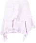 ISABEL MARANT Asymmetrische rok Paars - Thumbnail 1