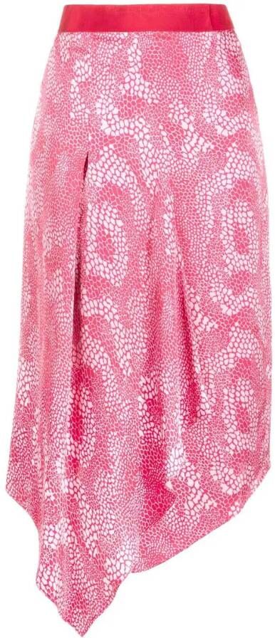 ISABEL MARANT Asymmetrische rok Roze