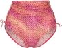 ISABEL MARANT Bikinislip met geometrische print Oranje - Thumbnail 1