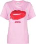 ISABEL MARANT Blouse met lippenprint Roze - Thumbnail 1