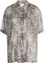 ISABEL MARANT Blouse met paisley-print Wit - Thumbnail 1