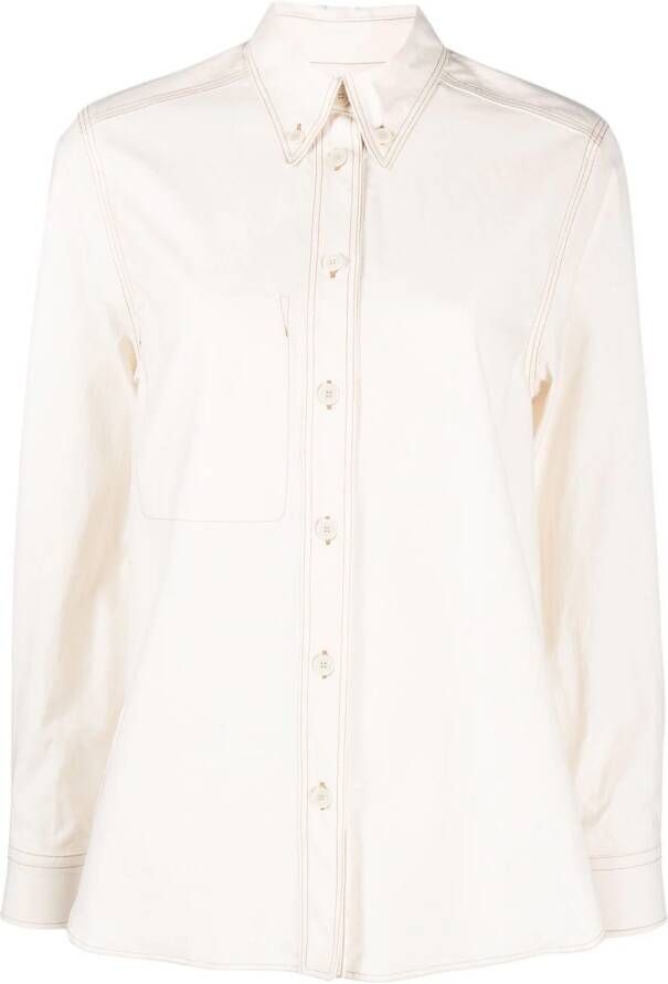 ISABEL MARANT Button-down blouse Beige
