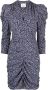 ISABEL MARANT Jurk met bloemenprint Blauw - Thumbnail 1