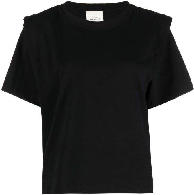 ISABEL MARANT T-shirt met ronde hals Zwart